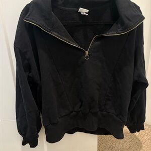 A New Day Charcoal Knit Top